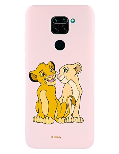 La Casa de las Carcasas Redmi Note 9 cover Simba Nala rosa