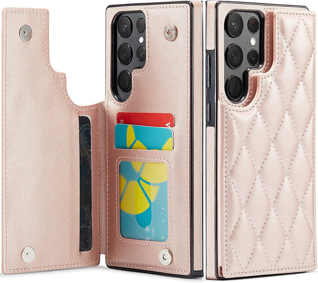 Redpepper Galaxy S23 Ultra custodia portafoglio pelle RFID