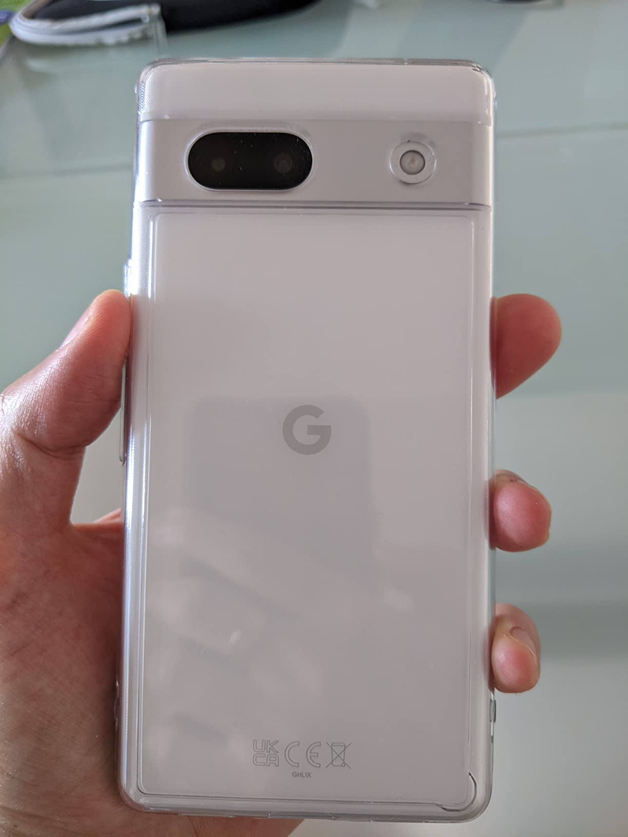 Ringke Fusion Cover Pixel 7a Clear Trasparente Antiurto
