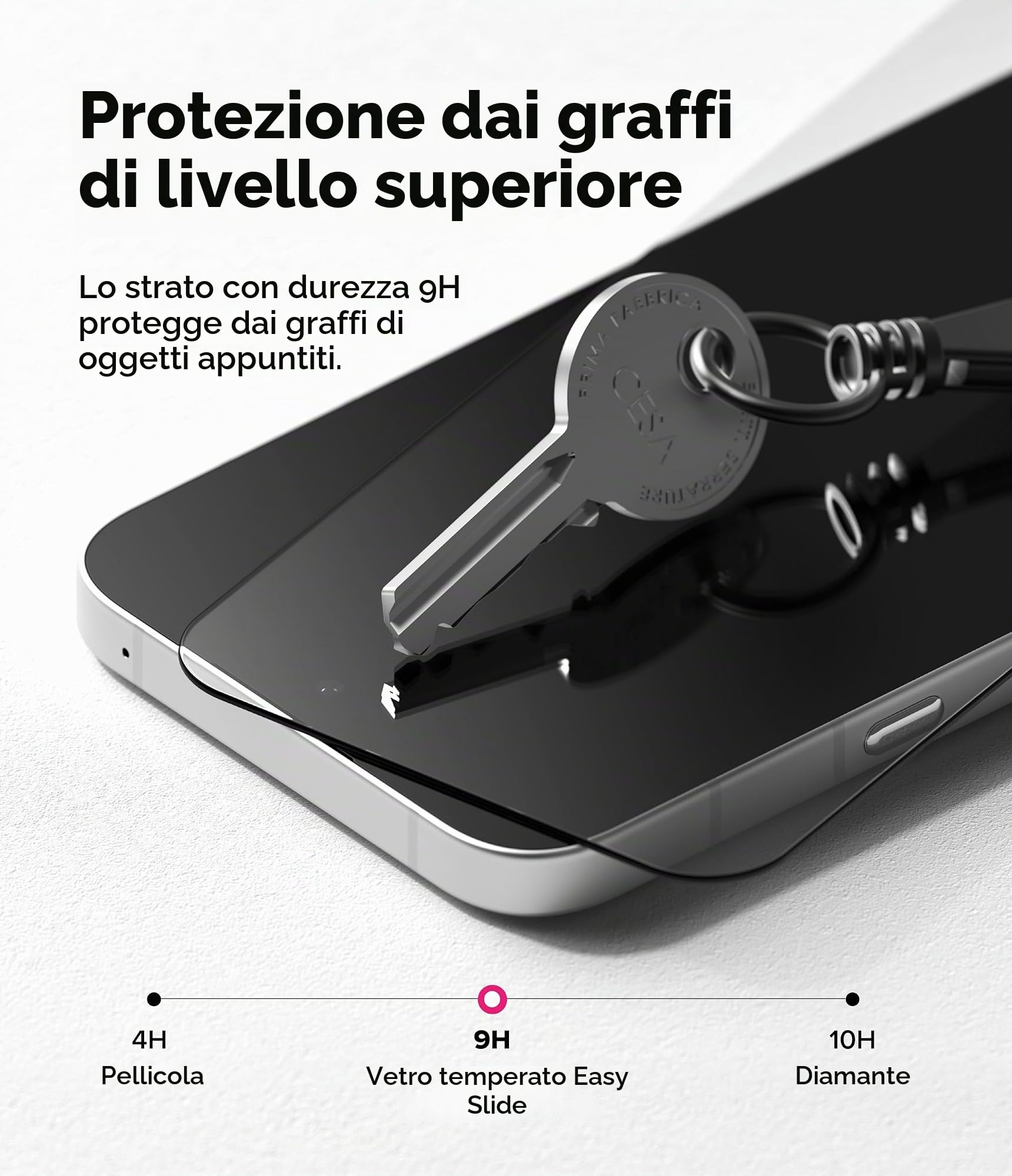 Ringke Easy Slide vetro temperato Nothing Phone (4a) Pro 2pz