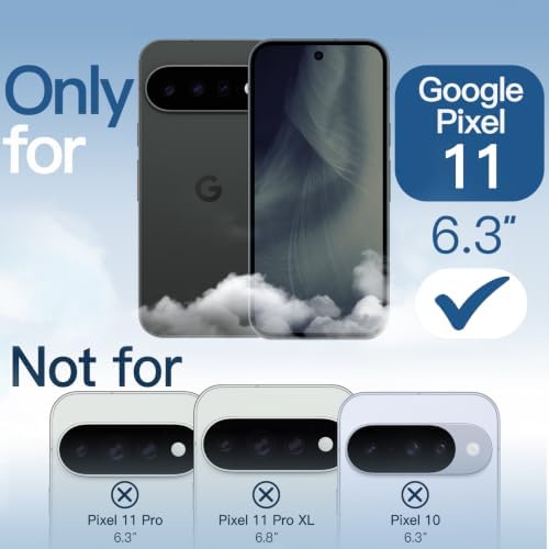 Redpepper Pixel 11 Cover Trasparente Magnetica TPU Anti-giallo