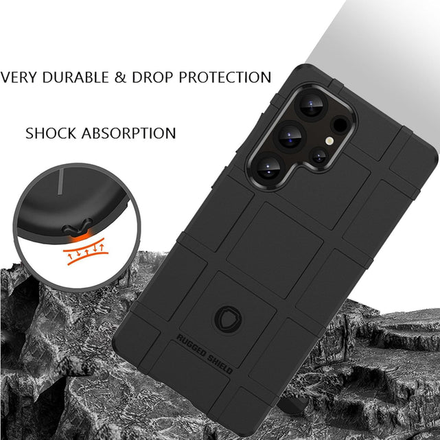 Redpepper Samsung Galaxy S25 Ultra custodia antiurto nera