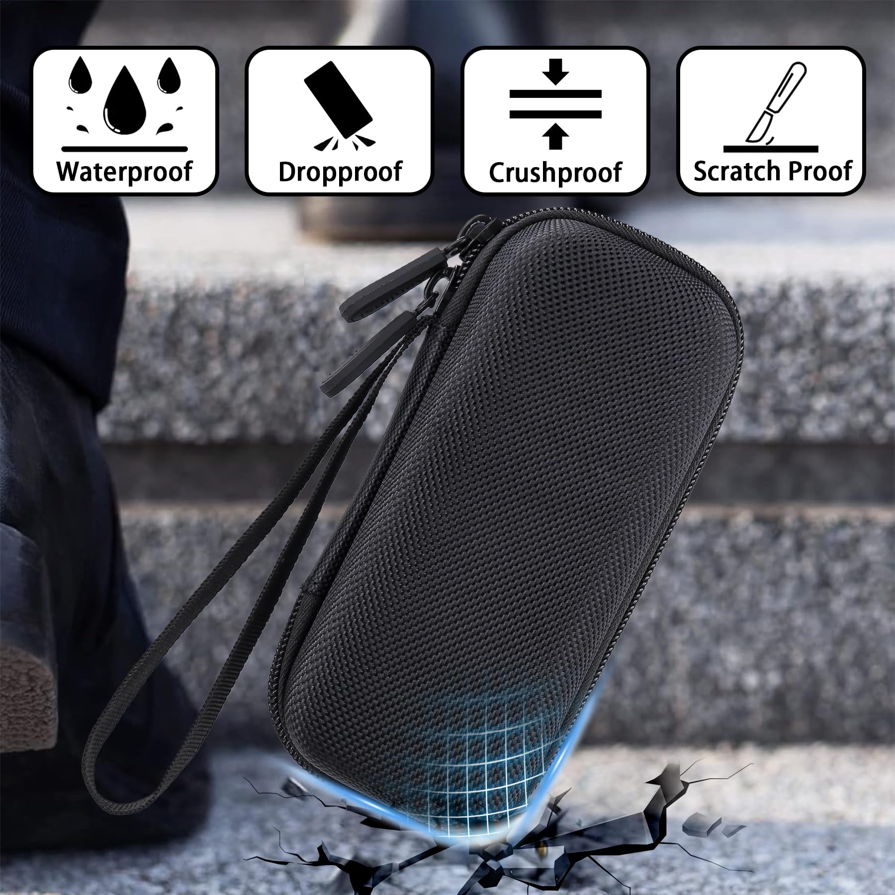 Aenllosi Microphone Case H1essential custodia registratore EVA