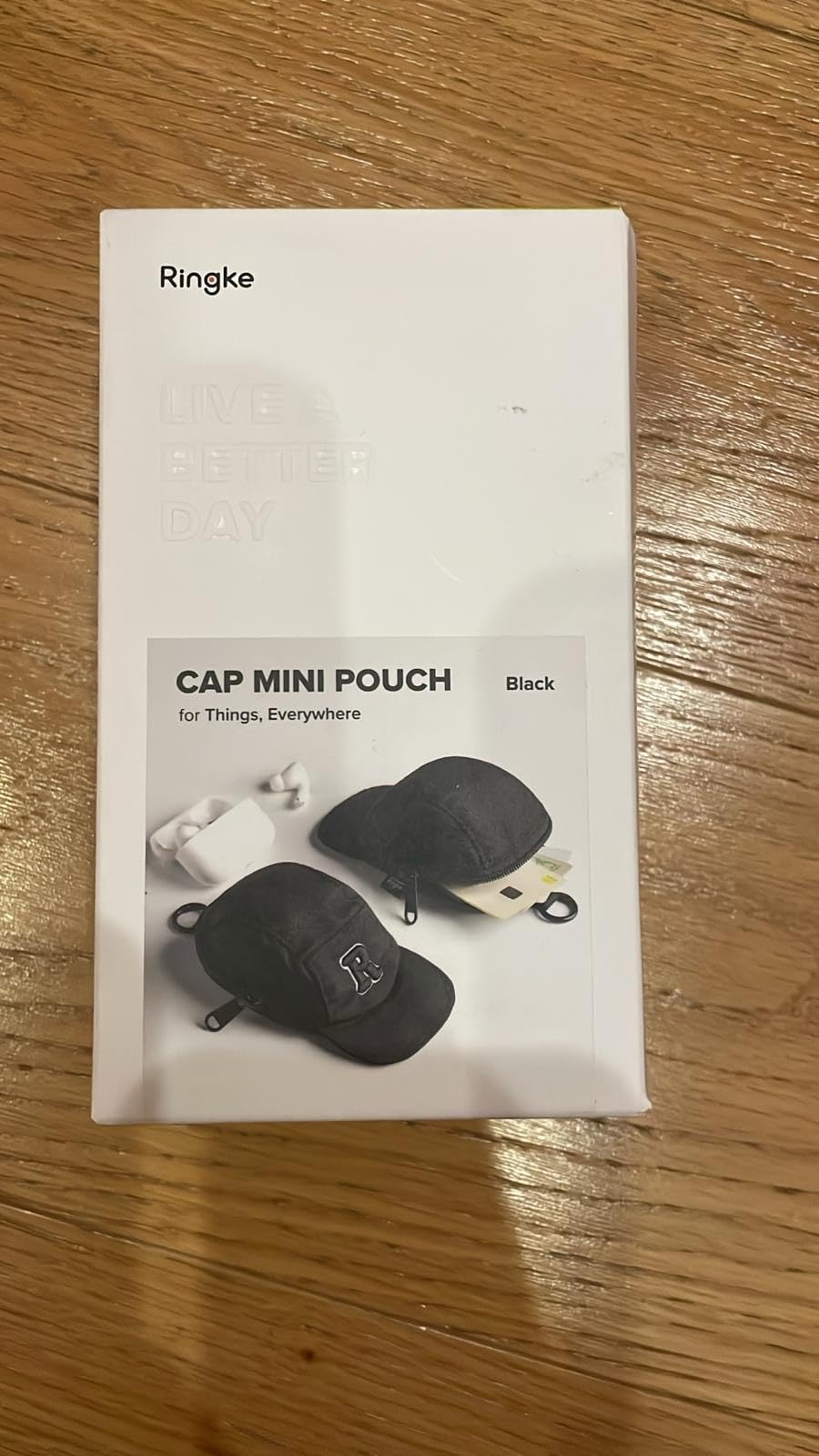 Ringke Cap Mini Pouch mini borsa nera in poliestere