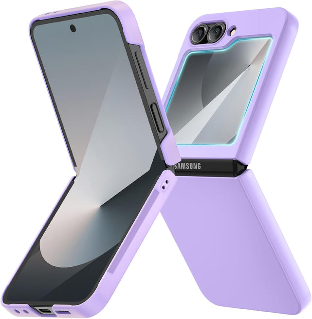 Redpepper Galaxy Z Flip 6 cover PC ultrasottile nera