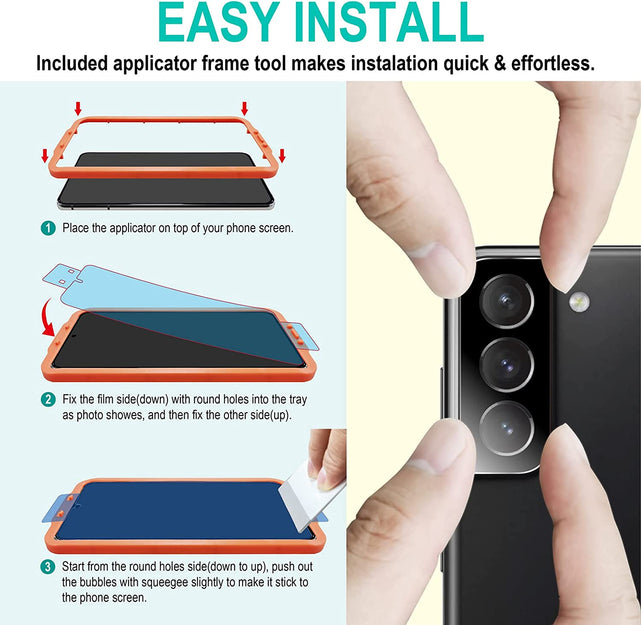Redpepper Screen Protectors Galaxy S22 Plus pellicola 3pz