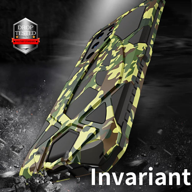 Redpepper Galaxy Custodia S22 Ultra Corazzata Metallo Nera Sport