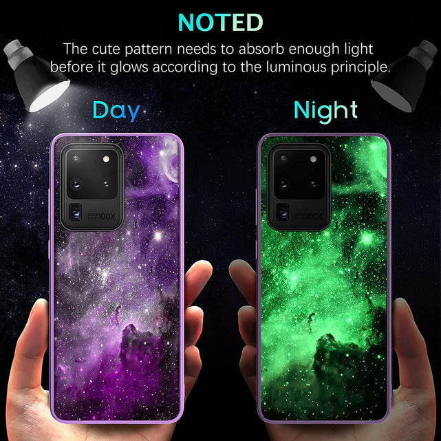 Redpepper Galaxy Cases S20 Ultra Cover stelle fosforescente