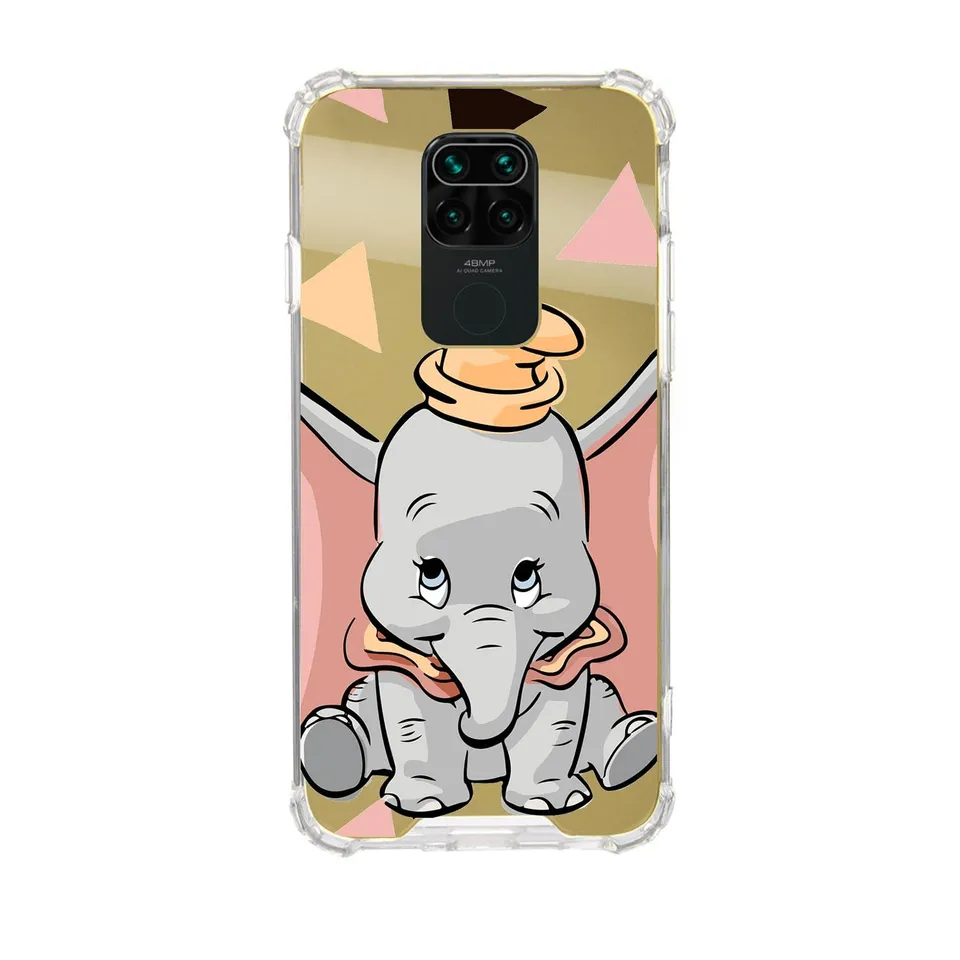 La Casa de las Carcasas Licenze Ufficiali Redmi Note 9 cover Dumbo dorato