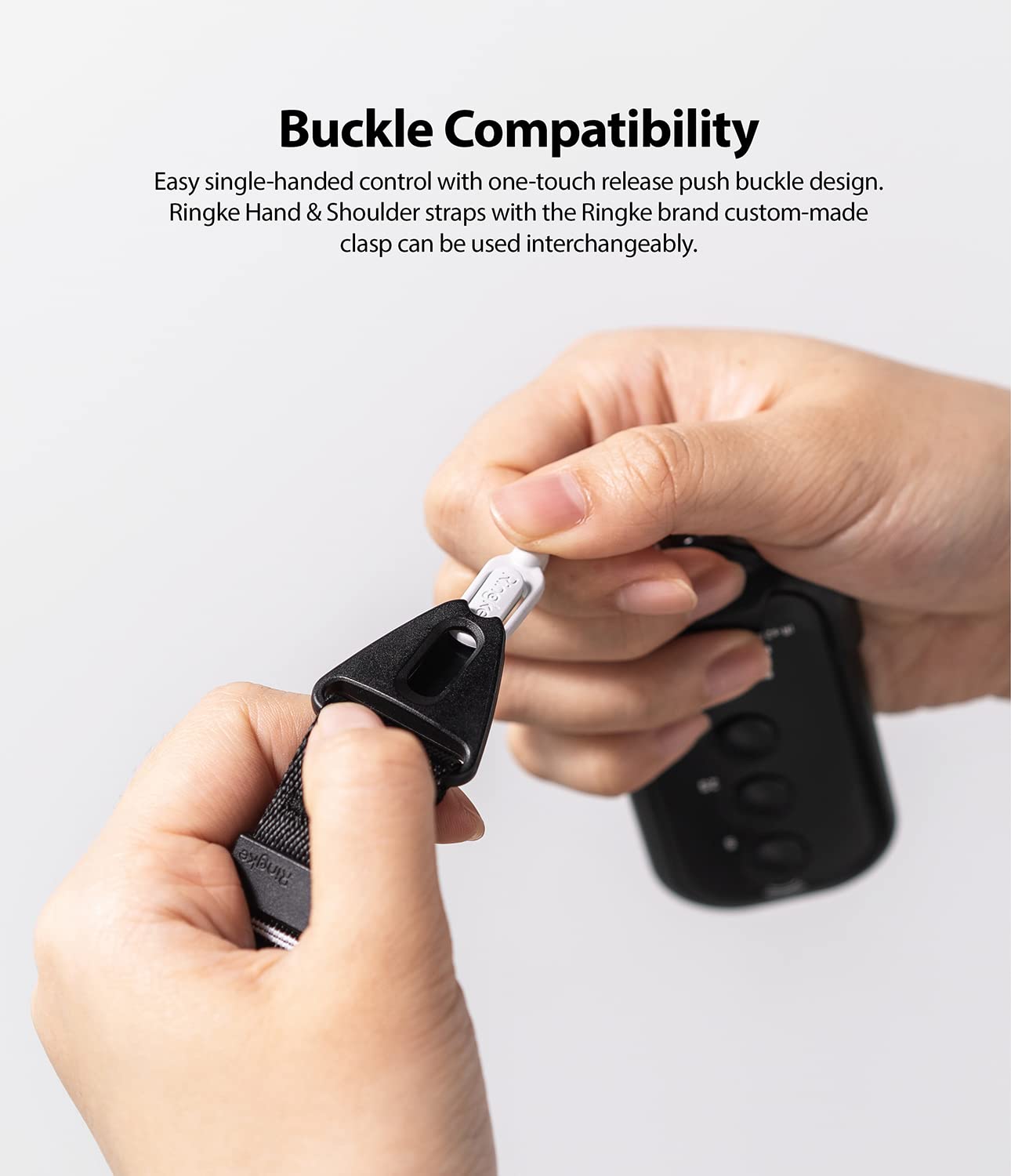 Ringke Strap cordino collo nylon multiuso con fibbia