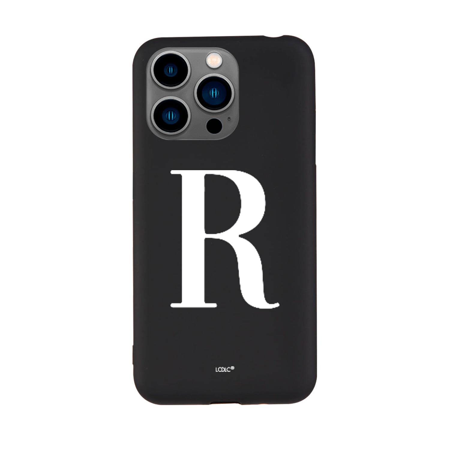 La Casa de las Carcasas Personalizzate iPhone 15 Pro custodia nero iniziale