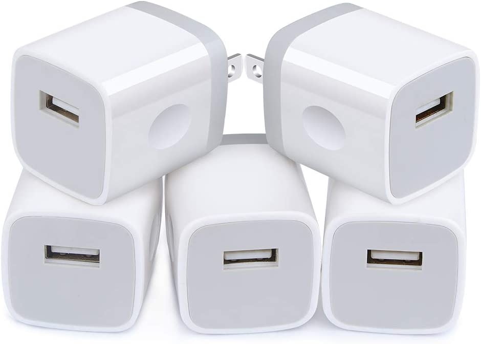 Redpepper caricatore da muro USB 5 pezzi porta singola