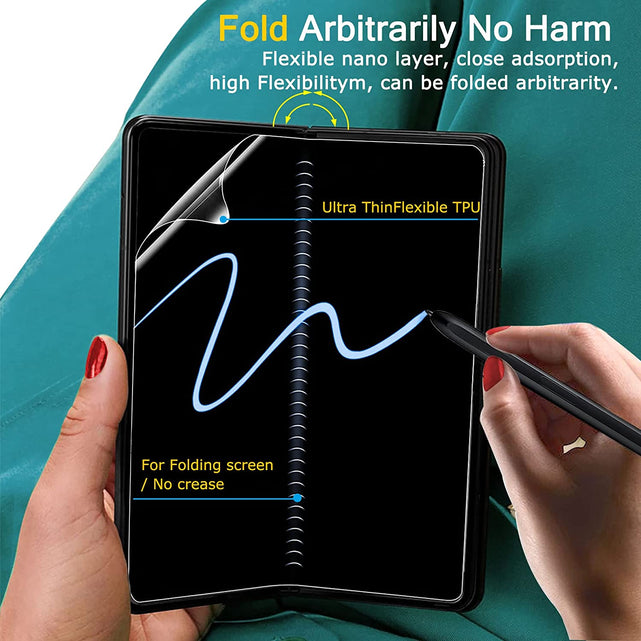 Redpepper Screen Protectors Z Fold 4 pellicola vetro 3 pezzi