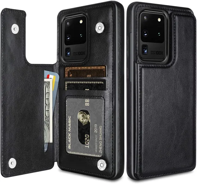 Redpepper Galaxy S20 Ultra Cover Pelle Portafoglio 3 Slot