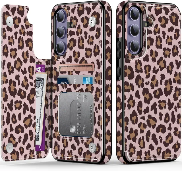 Redpepper Galaxy Cases cover Galaxy S25 pelle fiori porta carte