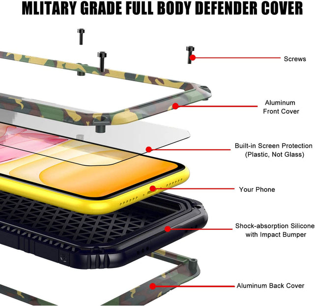 Redpepper iPhone 11 cover impermeabile IP68 corazzata