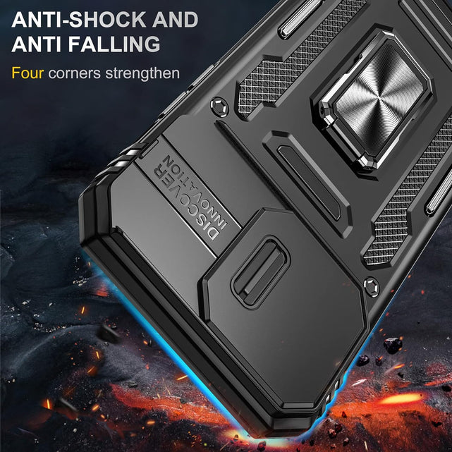Redpepper 15 Pro Max Cover Blu Anello TPU Copri Fotocamera