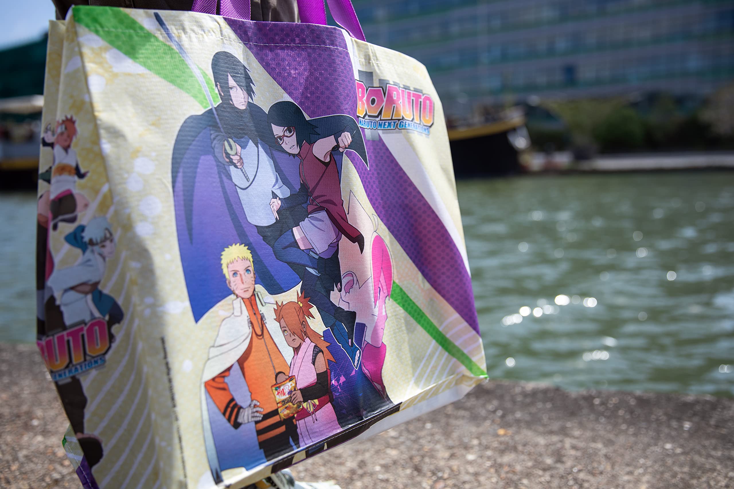 Konix Boruto Naruto borsa spesa 40x45x20 cm riciclata