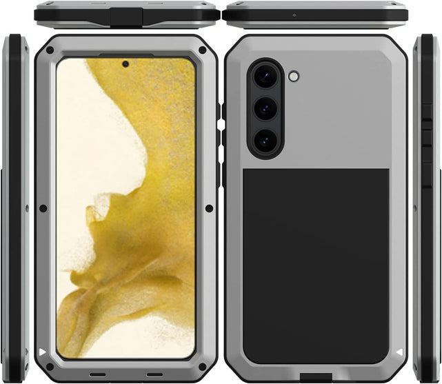 Redpepper Galaxy Cases S23 Plus Custodia Corazzata metallo argento
