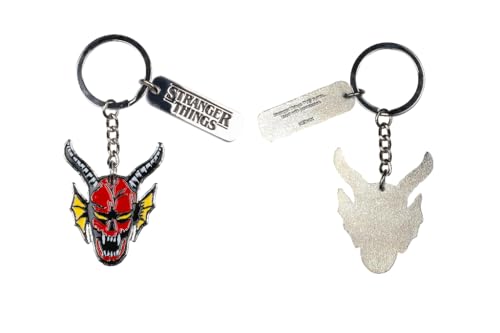 Konix Stranger Things Portachiavi Metallo Hellfire Club 4 cm