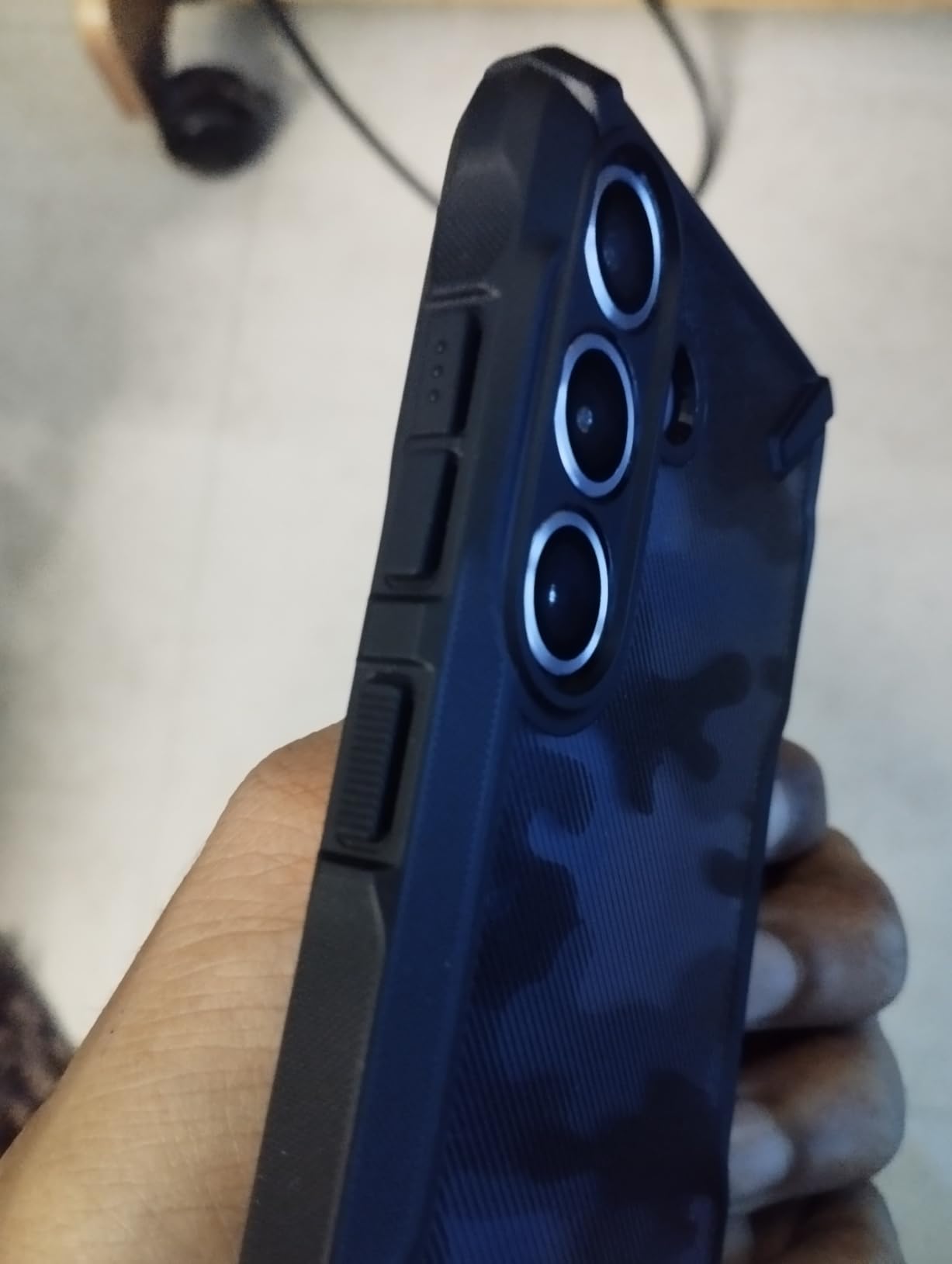 Ringke Fusion-X Cover Galaxy S25 Mimetica Camo Black