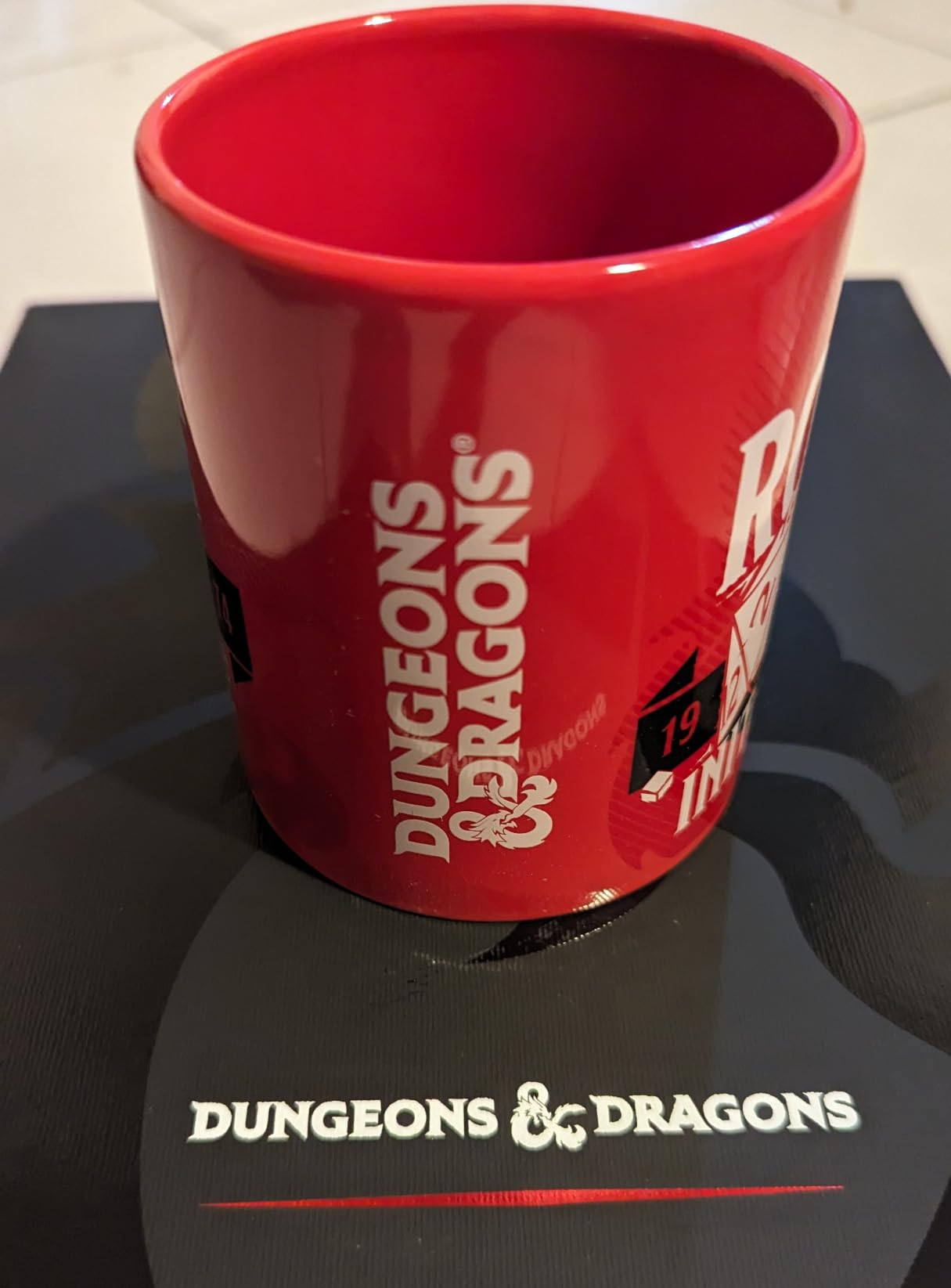 Konix Dungeons & Dragons tazza ceramica 320 ml rossa