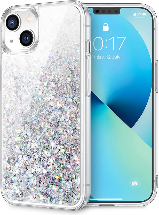 Redpepper Apple Cases 13 Mini Cover Glitter Liquida TPU