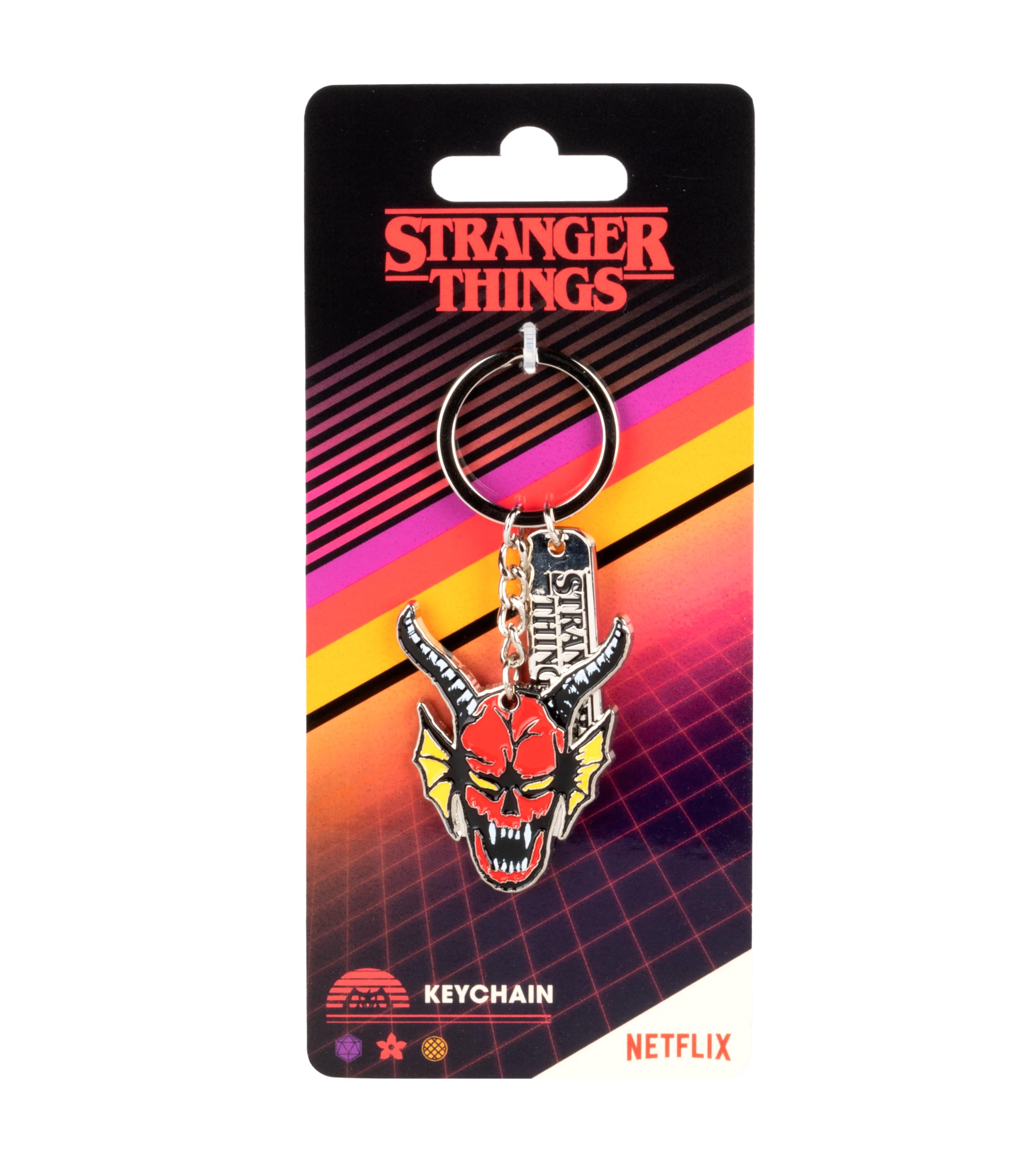 Konix Stranger Things Portachiavi Metallo Hellfire Club 4 cm