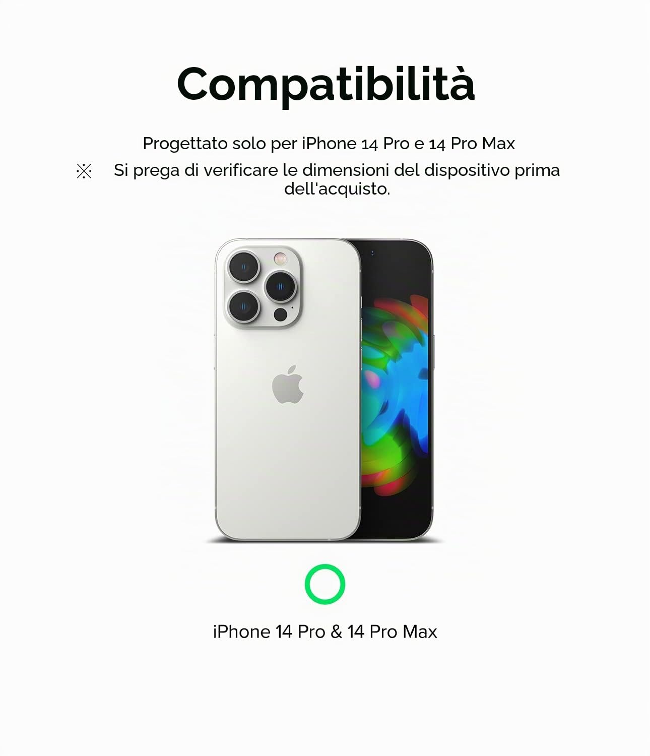 Ringke Camera Styling Protezione iPhone 14 Pro Nera Alluminio