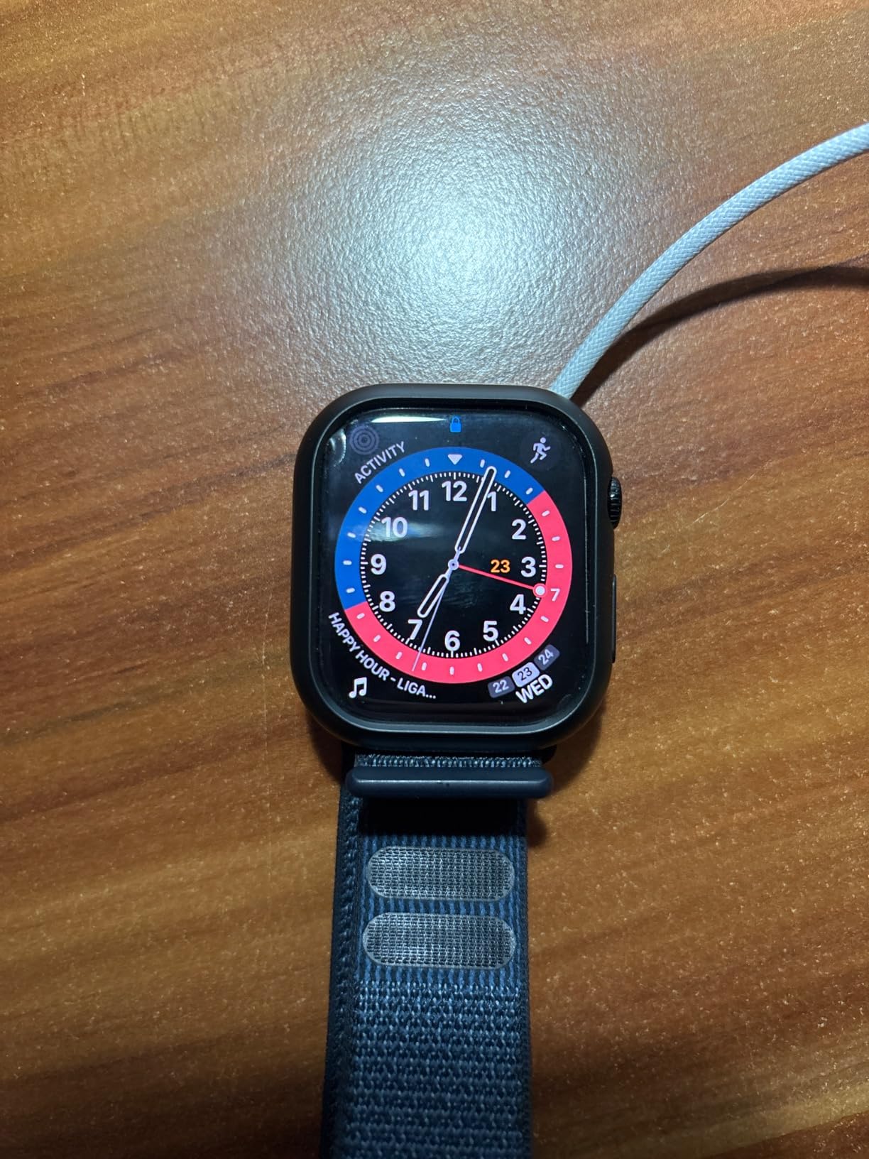 Ringke Slim Cover Apple Watch 12 46mm Matte Black Trasparente