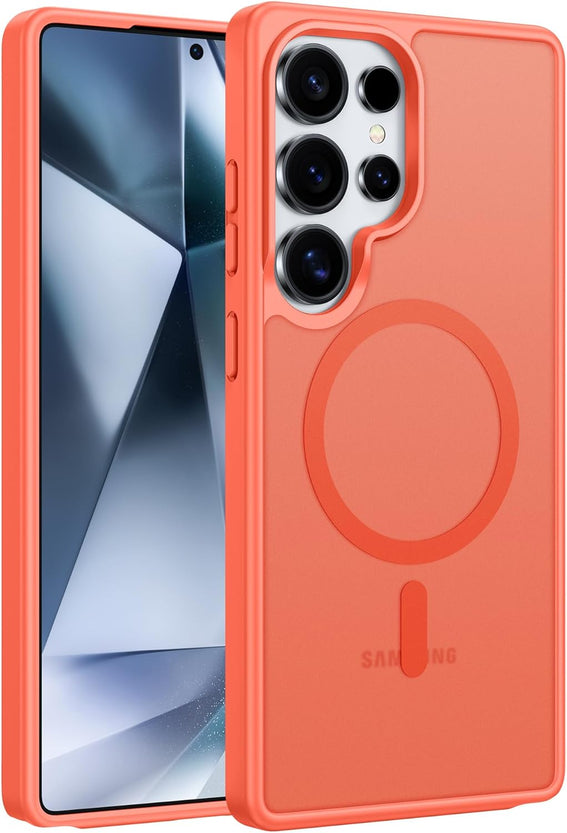Redpepper Galaxy Cases S25 Ultra cover magnetica opaca blu