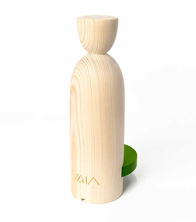 VAIA People Legami Dock Station Smartphone Legno 3 Posti