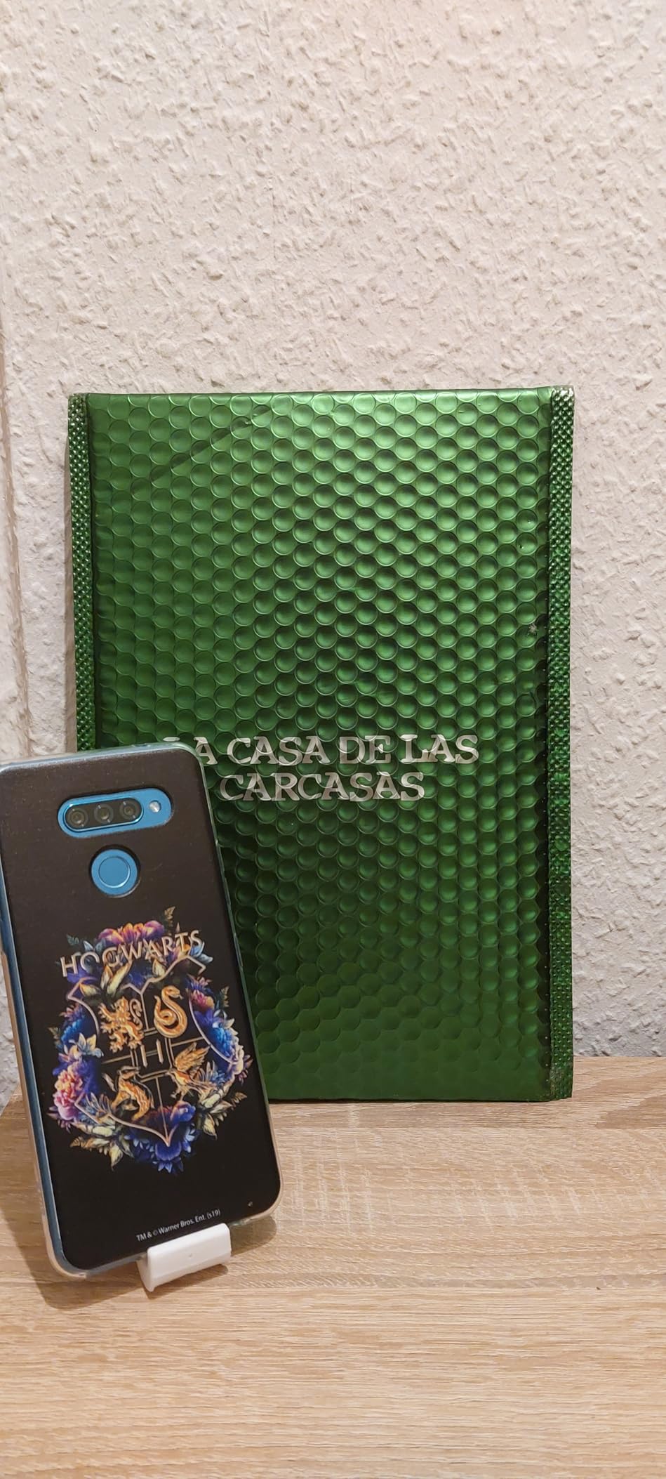 La Casa de las Carcasas Harry Potter cover LG K50S Hogwarts Floral