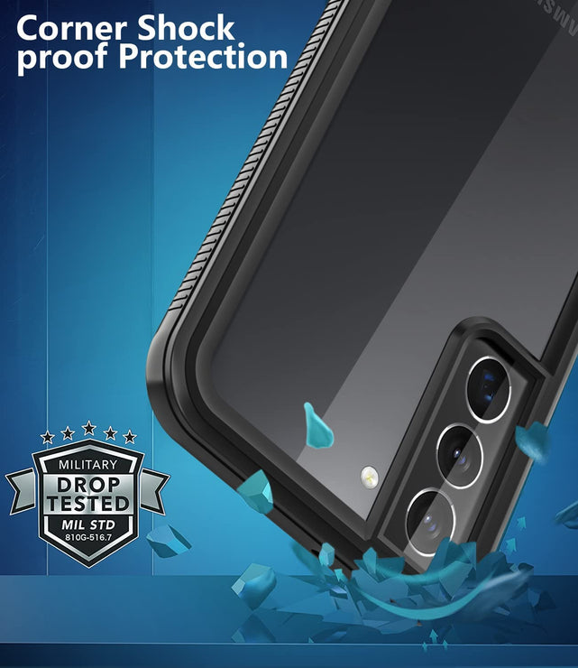 Redpepper Galaxy S22 Plus Custodia Impermeabile IP68 Trasparente