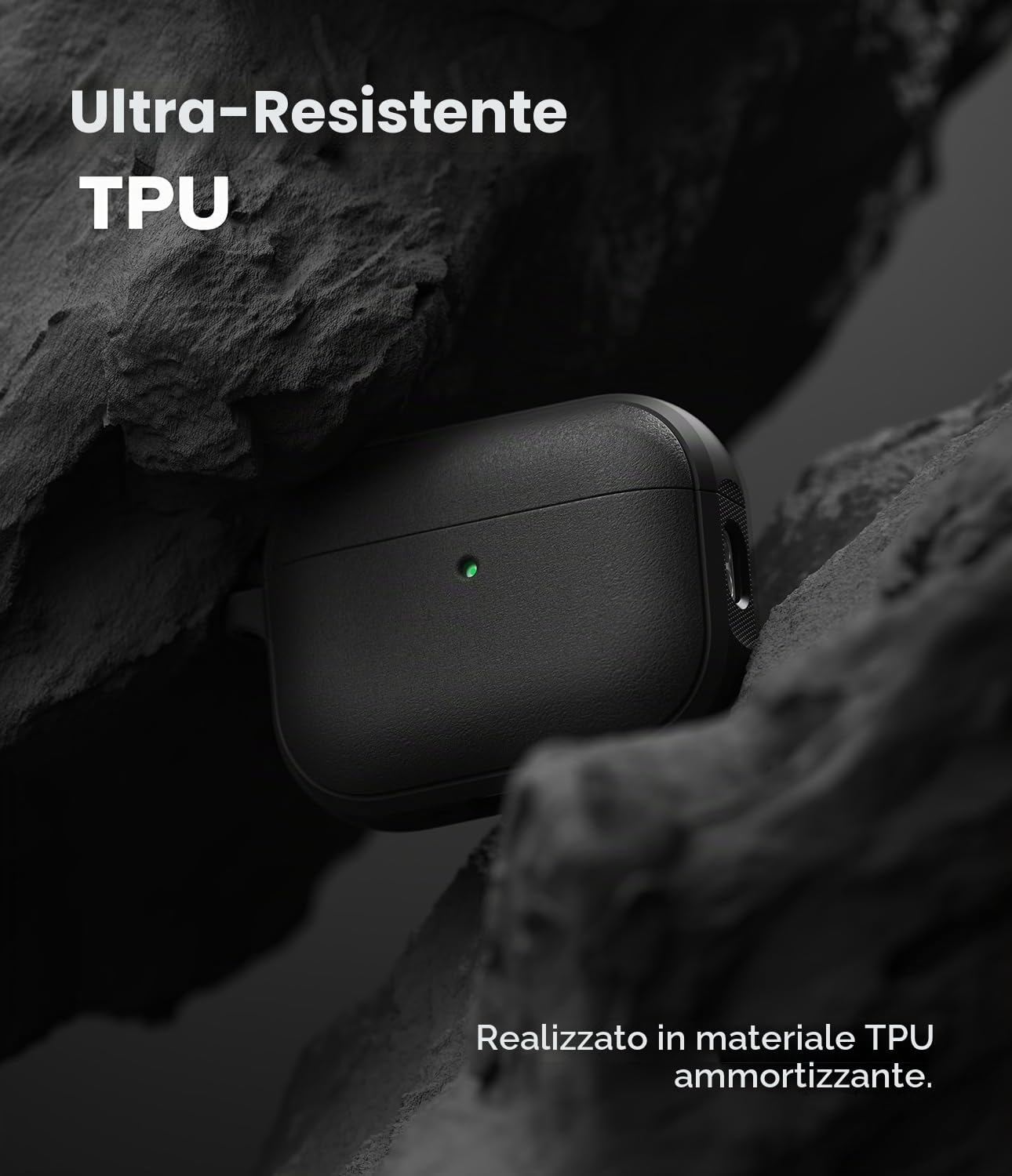 Ringke Onyx Magnetic AirPods Pro 3 custodia nera Black
