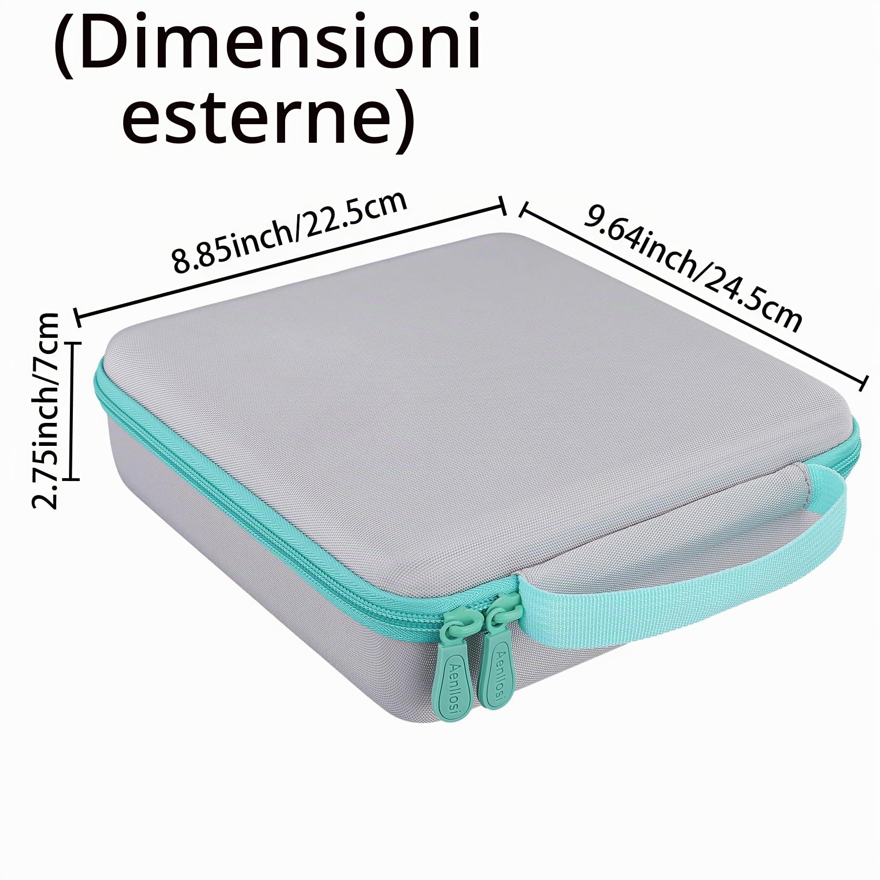 Aenllosi Toy Case Custodia Rigida Timio Reader EVA Nera