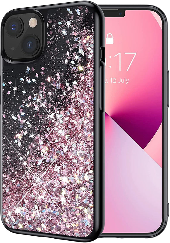 Redpepper Apple Cases 13 Mini Cover Glitter Liquida TPU