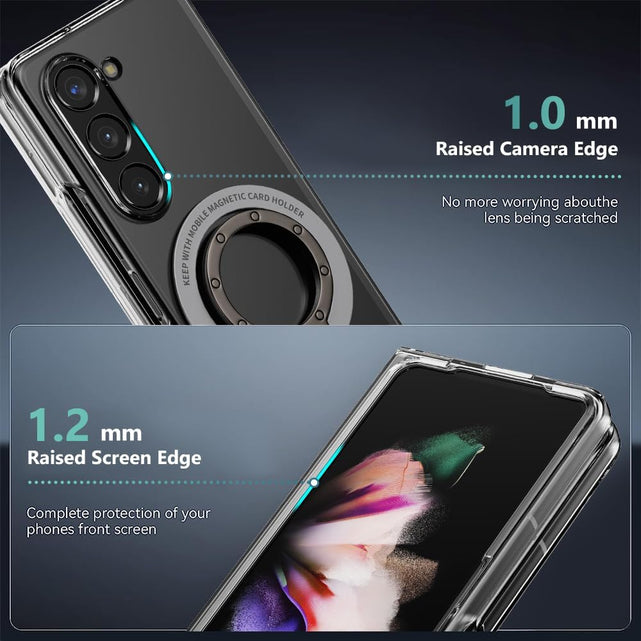 Redpepper Galaxy cover Z Fold 5 trasparente con stand