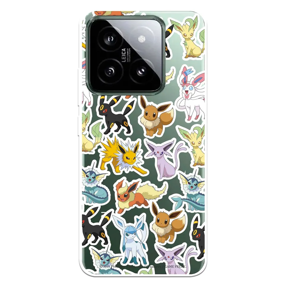La Casa de las Carcasas Eevee Evolutions cover Xiaomi 14 silicone