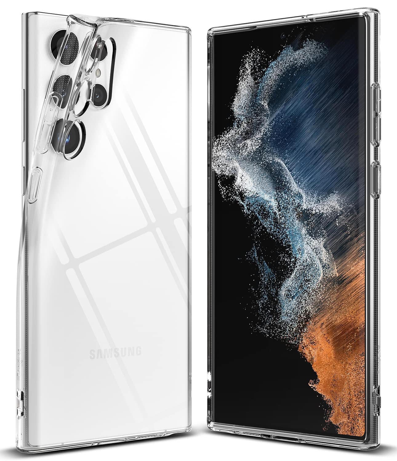Ringke Air cover Samsung S22 Ultra TPU Clear trasparente