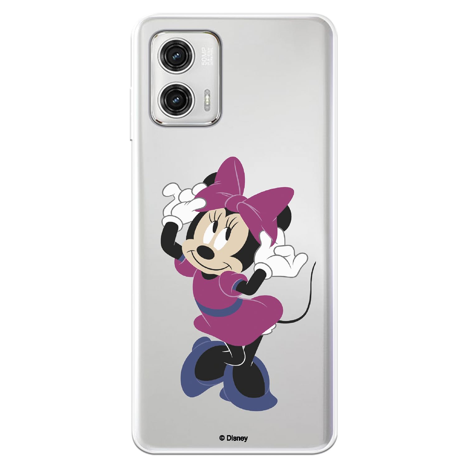 La Casa de las Carcasas Licenze Ufficiali custodia Moto G73 5G Minnie Rosa