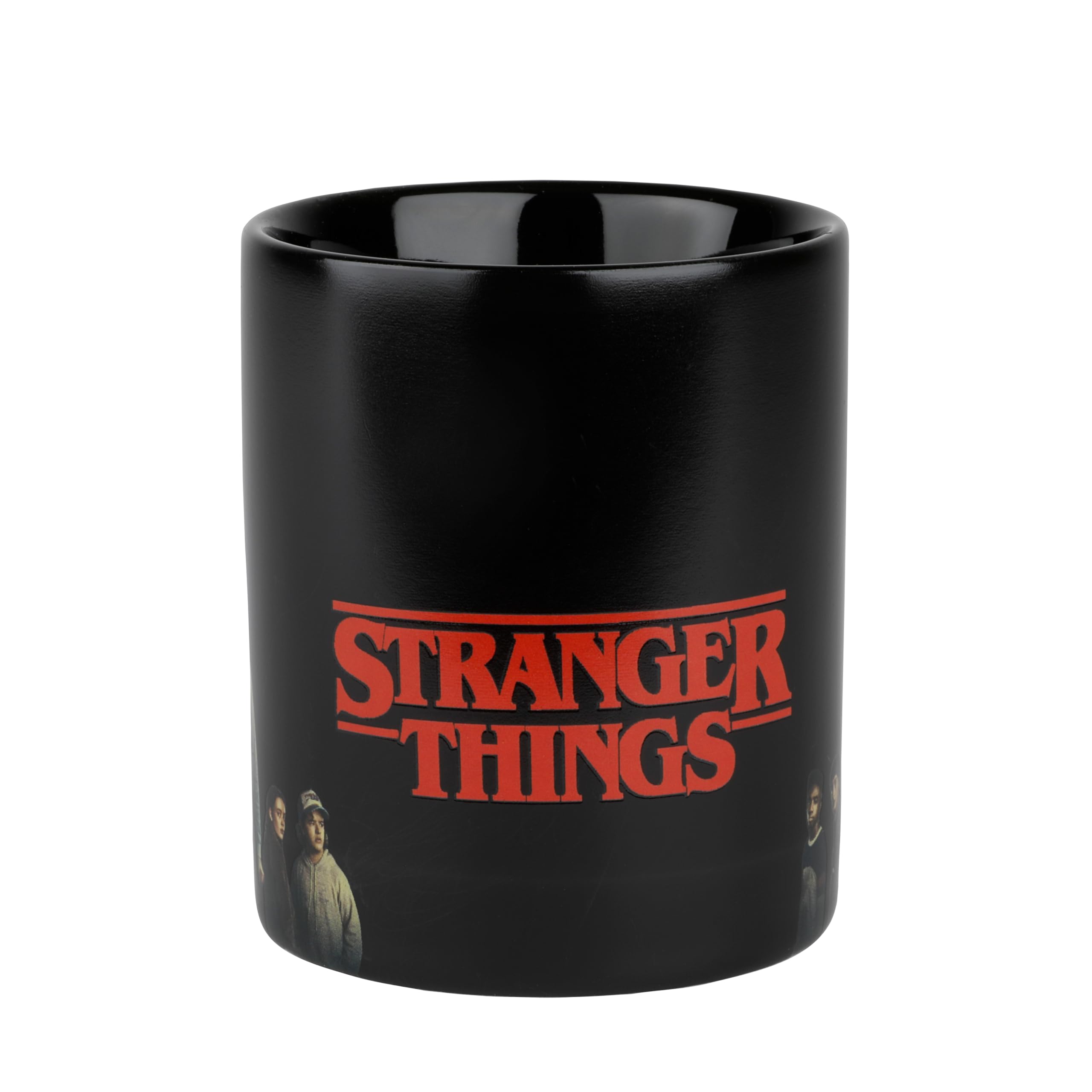 Konix Stranger Things Tazza Ceramica 320 ml Nera Termoreattiva