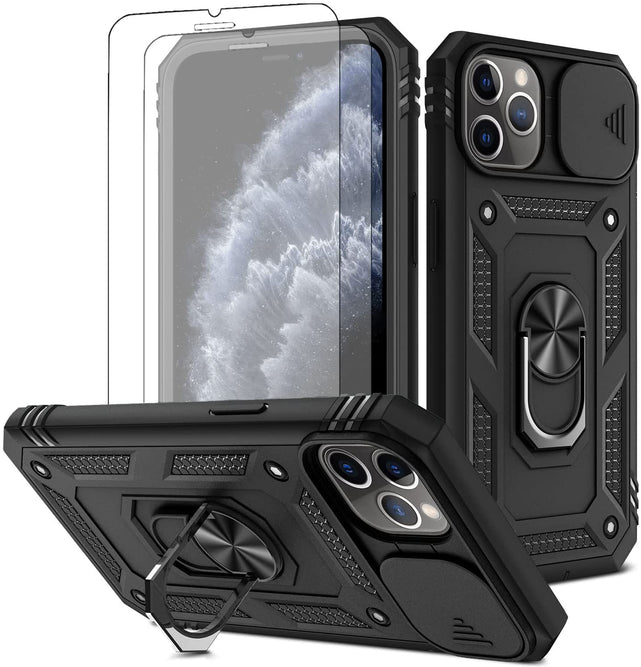 Redpepper iPhone 13 Pro Max cover magnetica nera antiurto