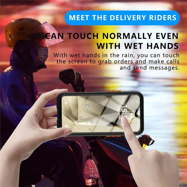 Redpepper iPhone 15 Pro Cover Impermeabile IP68 Nera