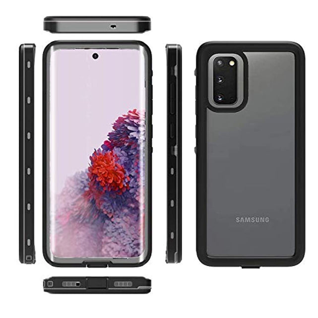 Redpepper Galaxy S20 Custodia Impermeabile IP68 Nera
