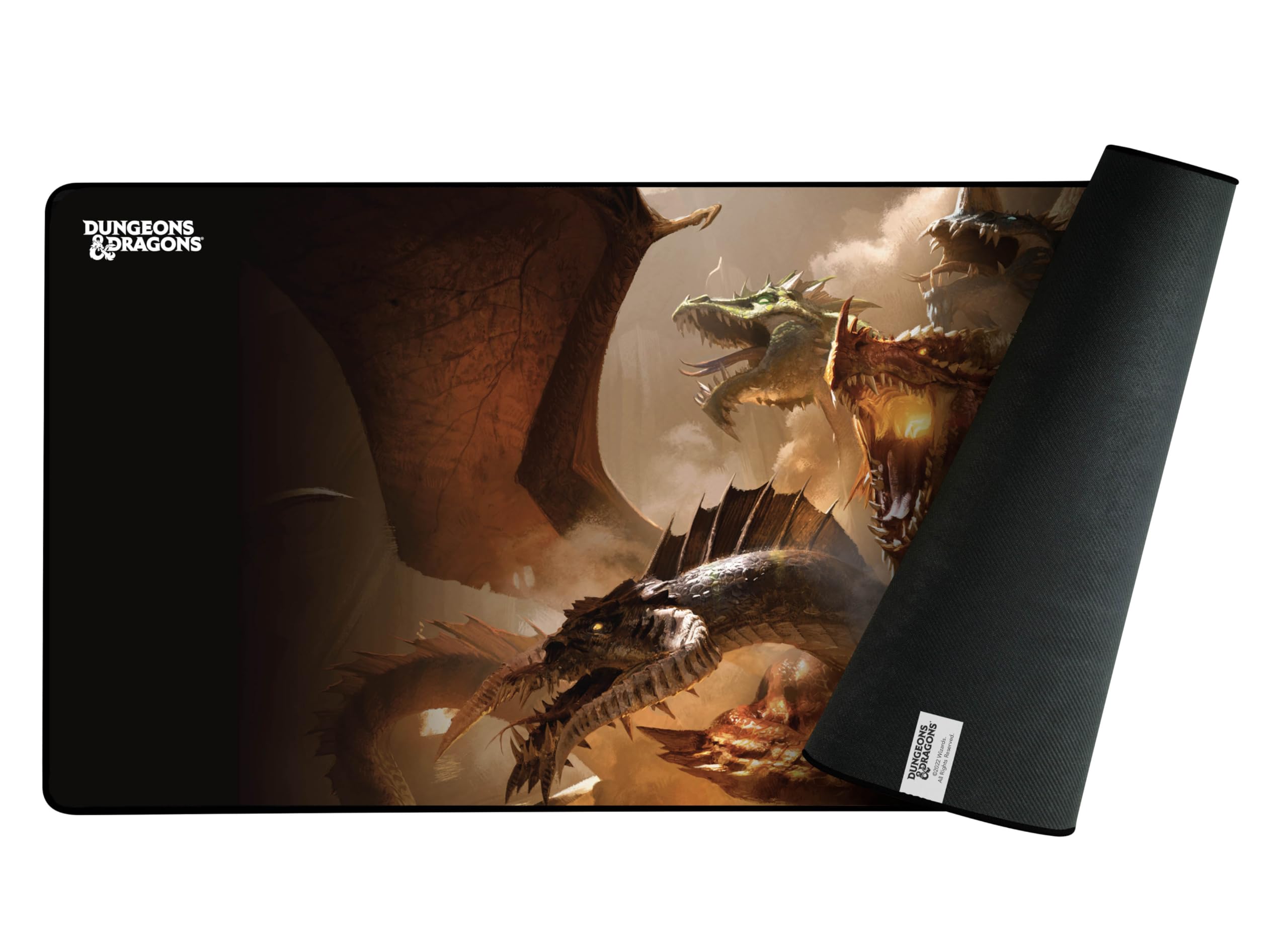 Konix Mouse pads tappetino mouse XXL 90x46 D&D Tiamat antiscivolo