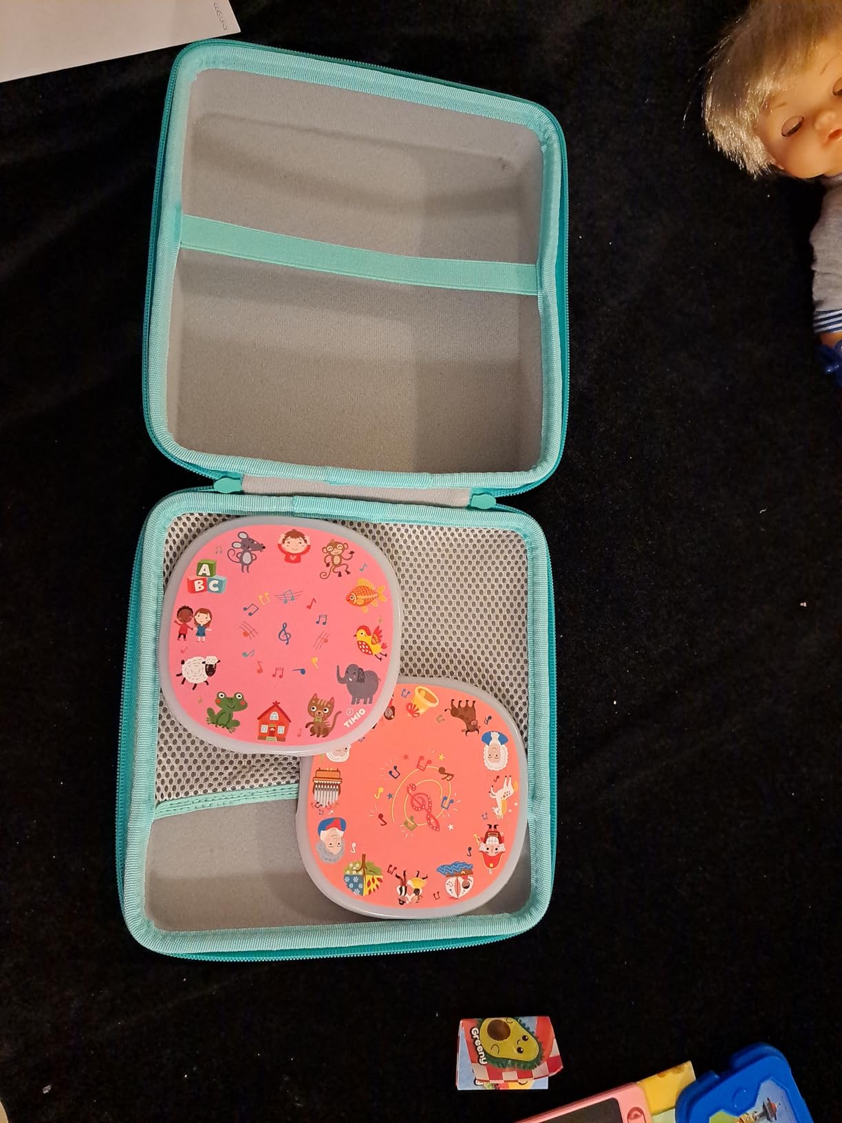 Aenllosi Toy Case Custodia Rigida Timio Reader EVA Nera