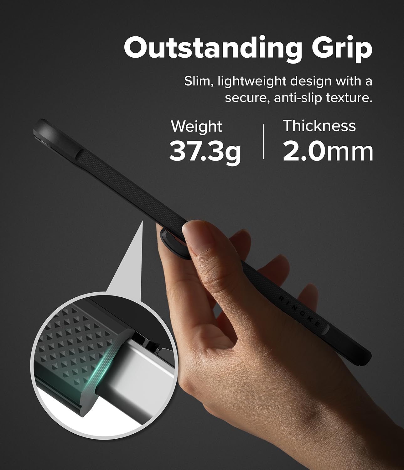 Ringke Onyx Flap cover Samsung Galaxy Z Flip 8 Black antiurto