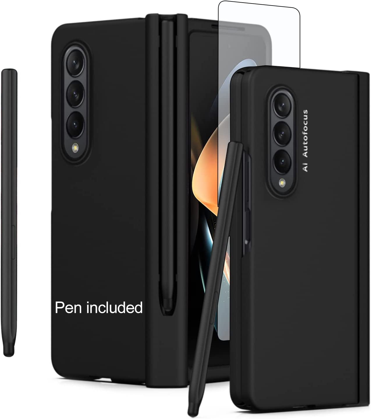 Redpepper Galaxy Z Fold 4 5G cover con penna trasparente