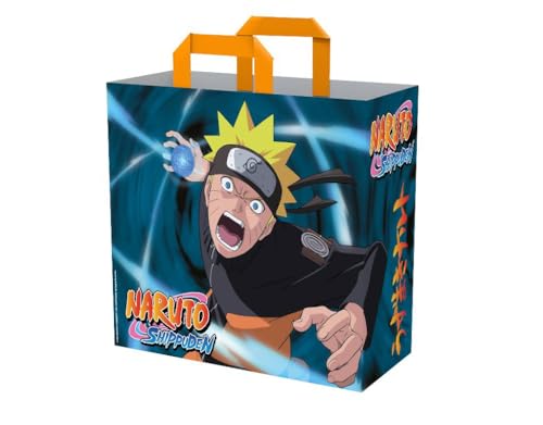 Konix Naruto Shippuden Borsa Spesa Tote Riciclata 40x45 cm Blu